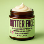 Matcha Grass-fed Beef Tallow Whipped Cream